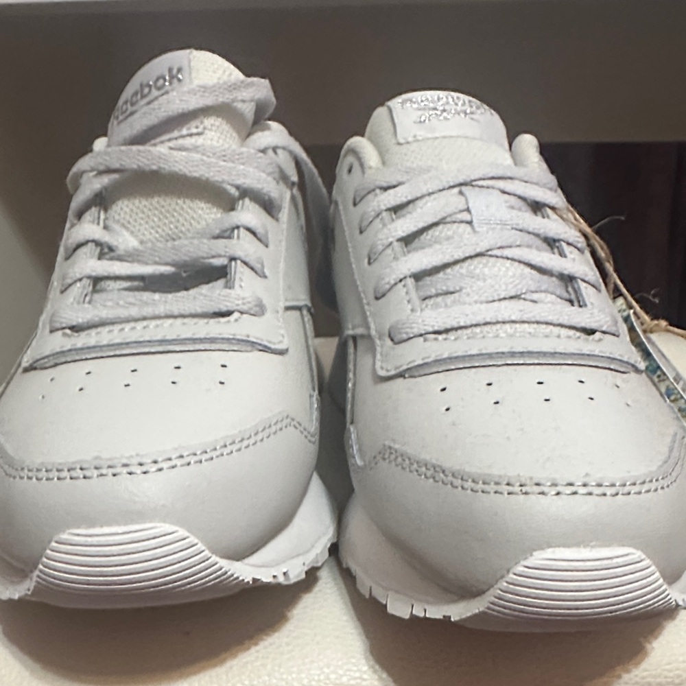 Reebok Kids Classic White Sneakers